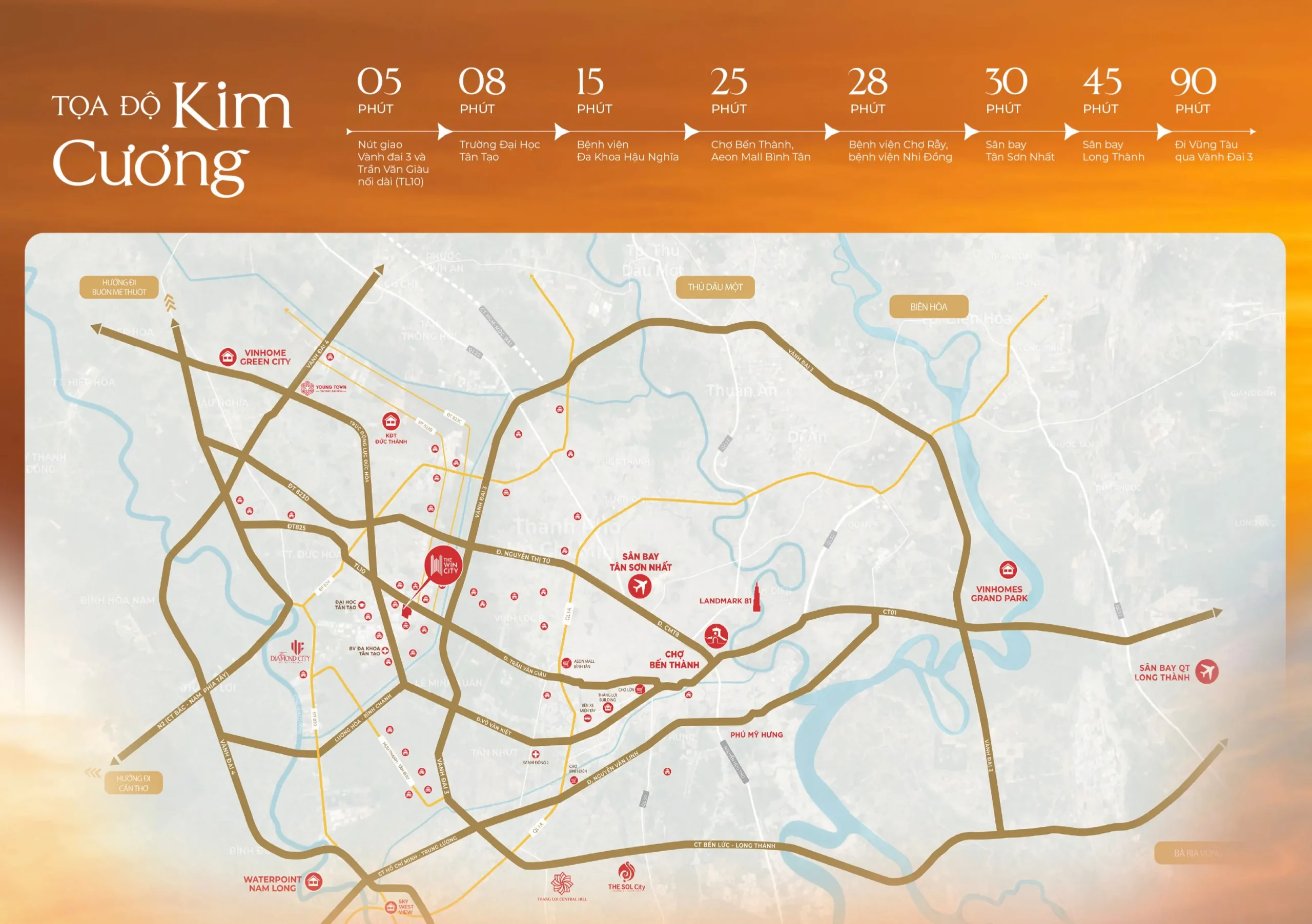 Vị Trí Căn Hộ The Win City